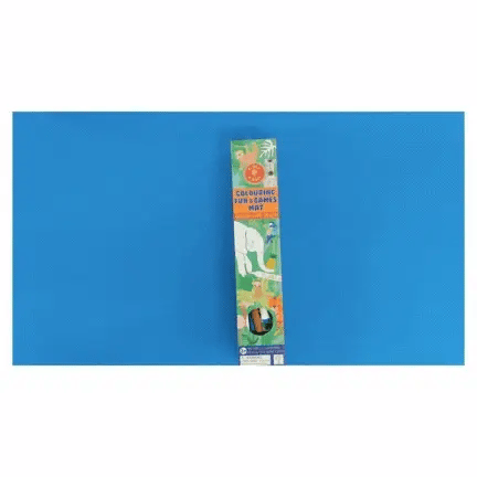 Floss & Rock Colouring Fun & Games Activity Mat - Dinosaurs