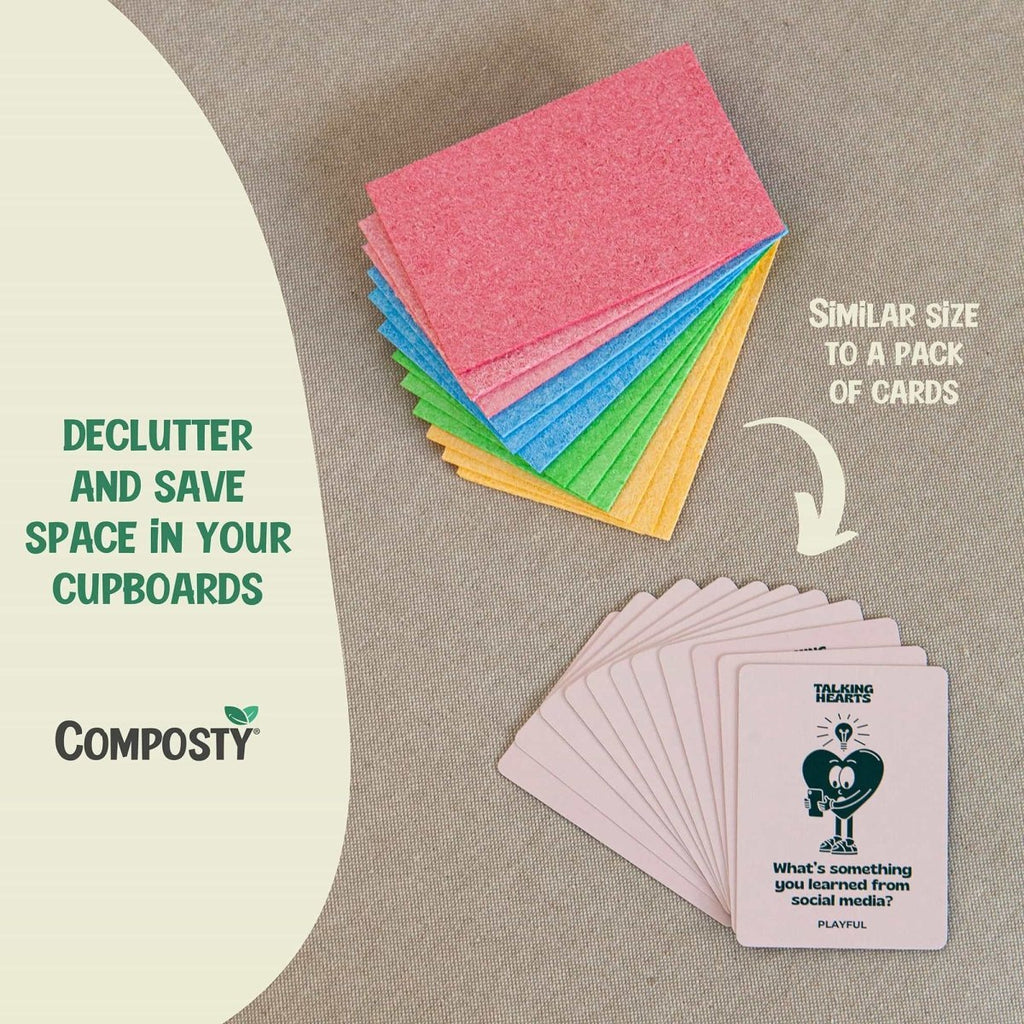 Composty Magic ‘Pop - Up’ Eco Sponges - Baby&More