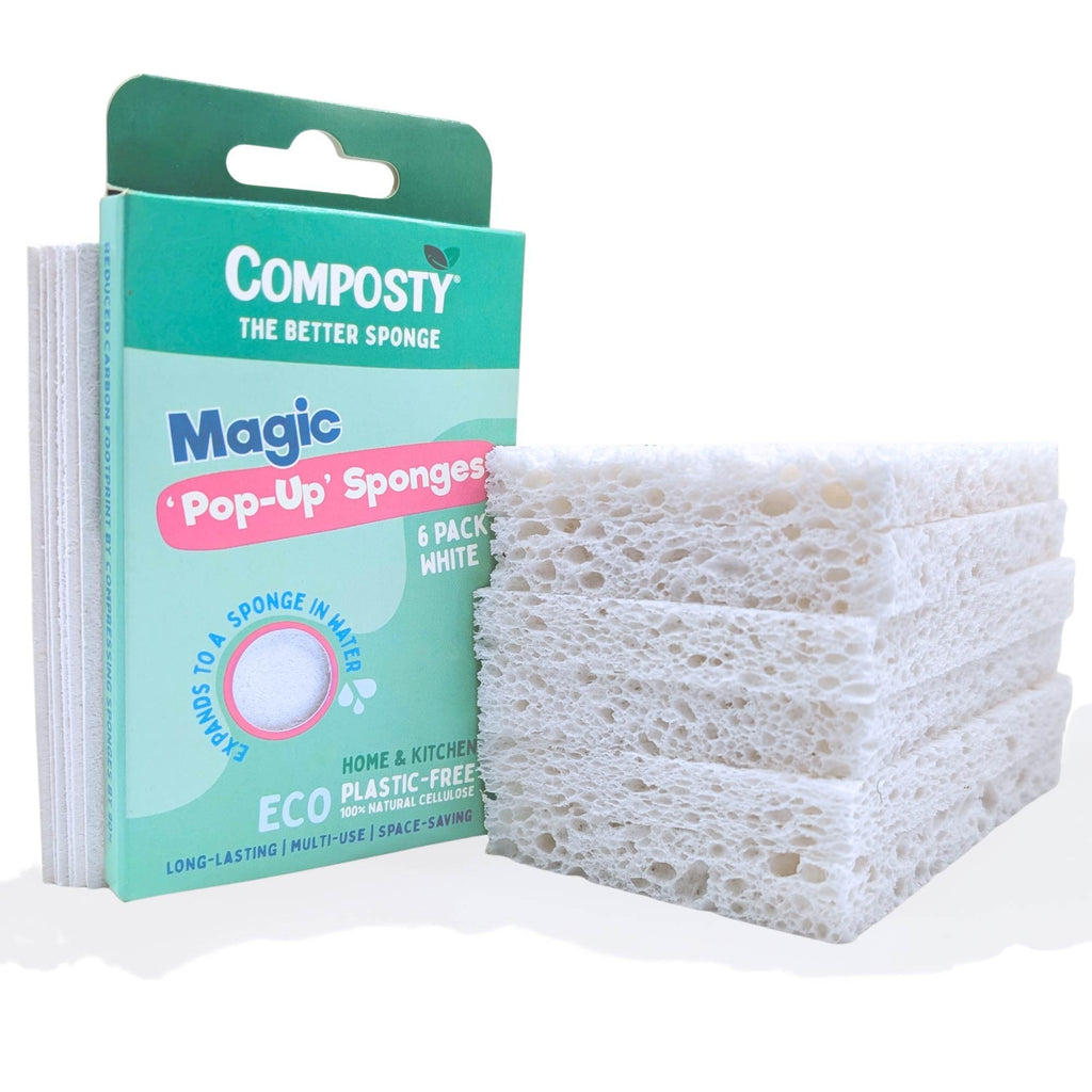 Composty Magic ‘Pop - Up’ Eco Sponges - Baby&More