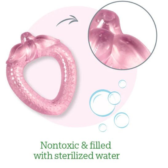 Cooling Fruit Teether - Strawberry, Grape or Apple - Baby&More
