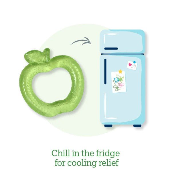 Cooling Fruit Teether - Strawberry, Grape or Apple - Baby&More