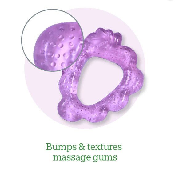Cooling Fruit Teether - Strawberry, Grape or Apple - Baby&More