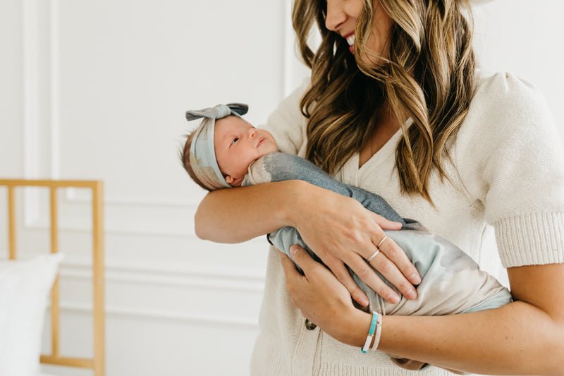 Copper Pearl Knit Headband - Picasso - Baby&More