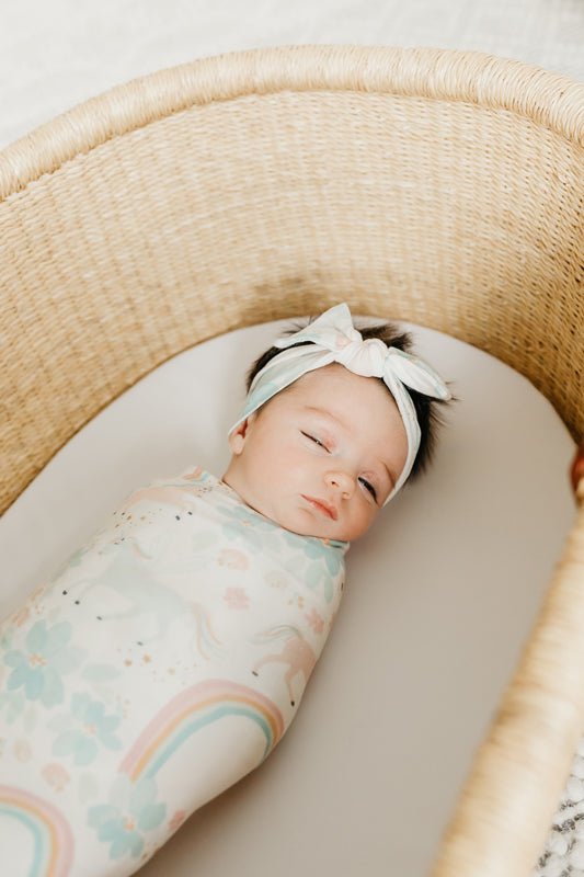 Copper Pearl Knit Headband - Whimsy - Baby&More