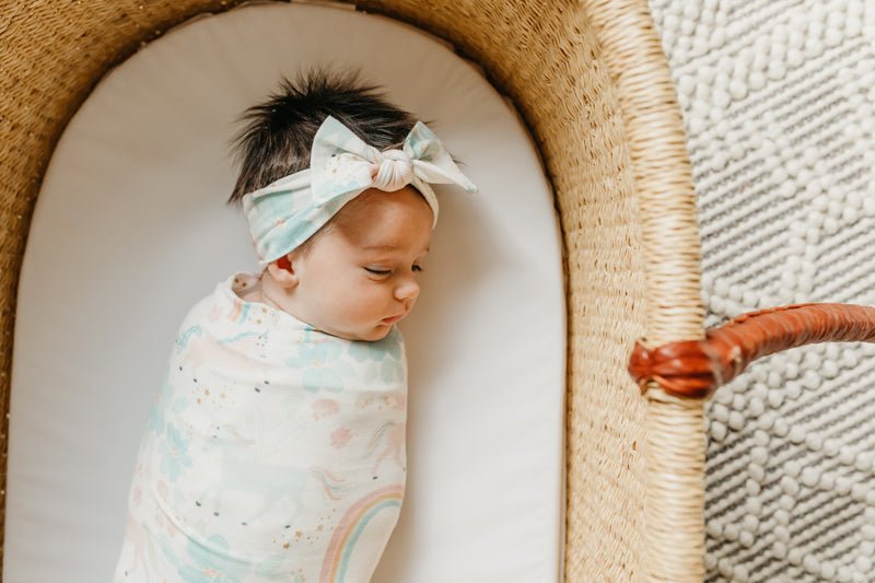 Copper Pearl Knit Headband - Whimsy - Baby&More