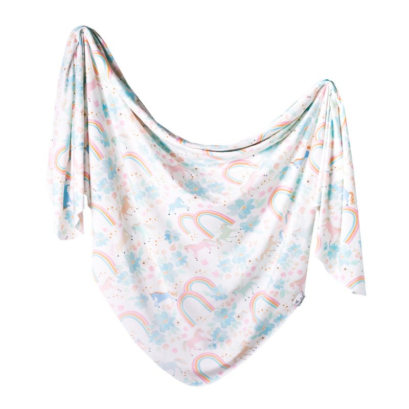 Copper Pearl Knitted Swaddle Blanket - Whimsy - Baby&More