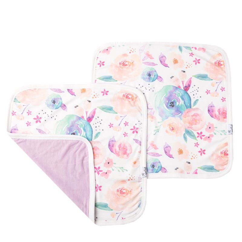 Copper Pearl Lovey 3 Layer Comfort Blanket - Bloom - 2 Pack - Baby&More