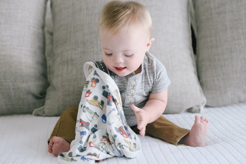 Copper Pearl Lovey 3 Layer Comfort Blanket - Diesel - 2 Pack - Baby&More