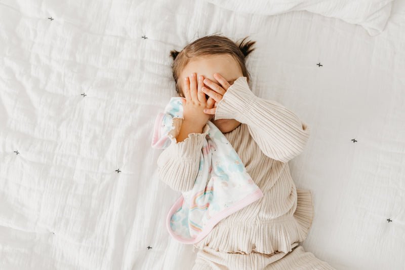 Copper Pearl Lovey 3 Layer Comfort Blanket - Whimsy - 2 Pack - Baby&More