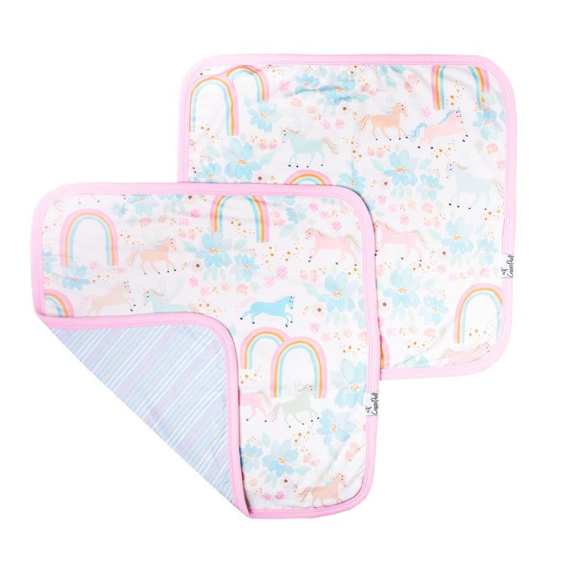 Copper Pearl Lovey 3 Layer Comfort Blanket - Whimsy - 2 Pack - Baby&More