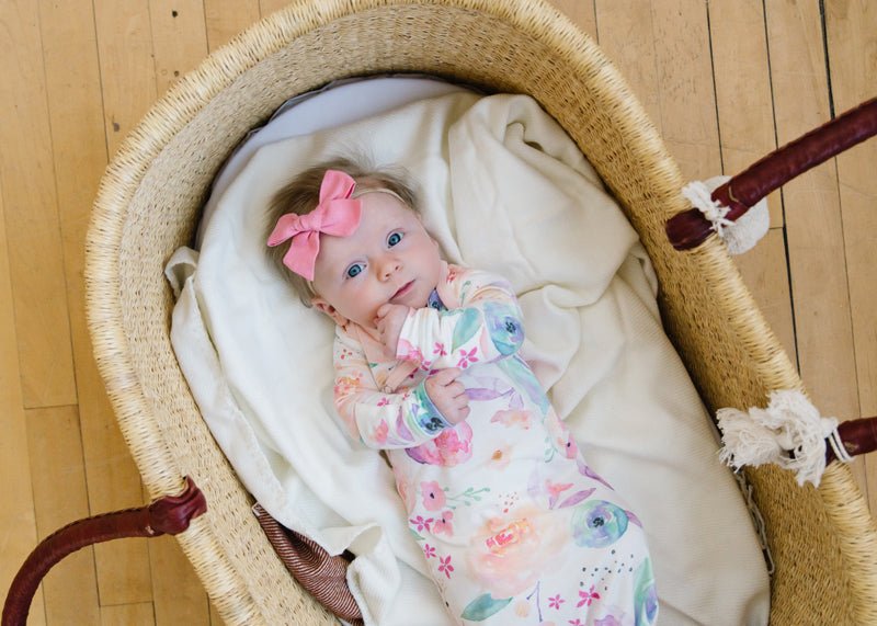 Copper Pearl Newborn Gown - Bloom - Baby&More
