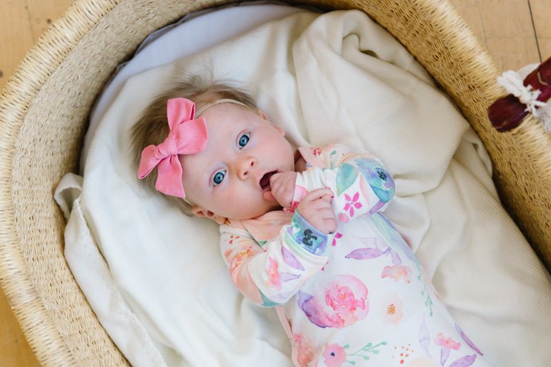 Copper Pearl Newborn Gown - Bloom - Baby&More