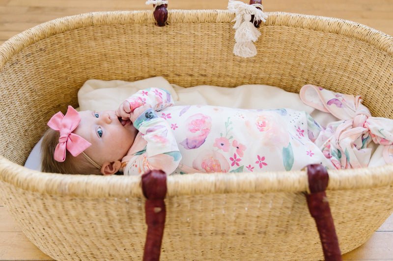 Copper Pearl Newborn Gown - Bloom - Baby&More