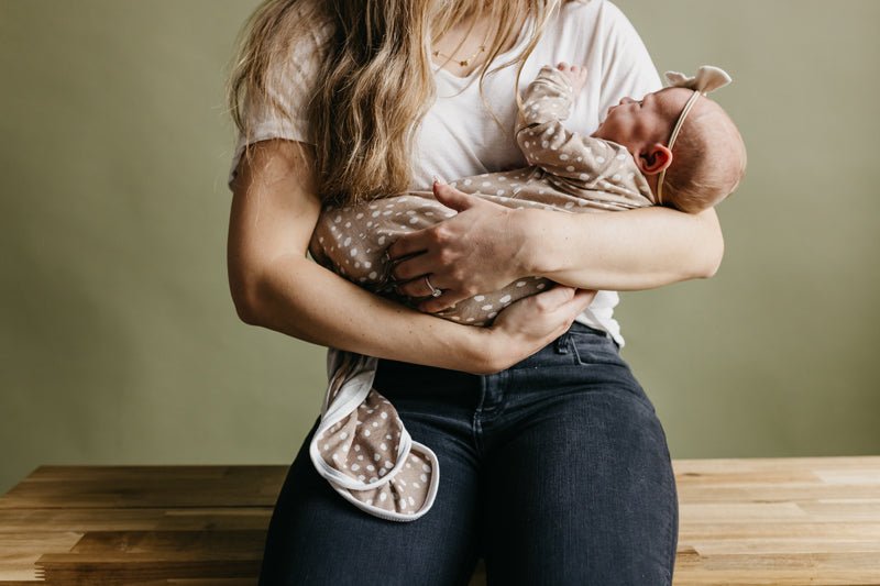 Copper Pearl Newborn Gown - Fawn - Baby&More