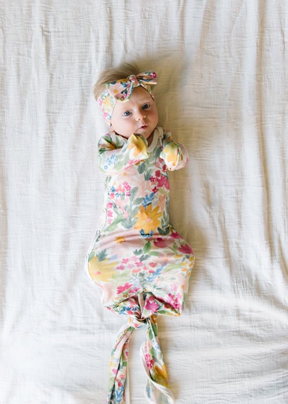 Copper Pearl Newborn Gown - Lark - Baby&More