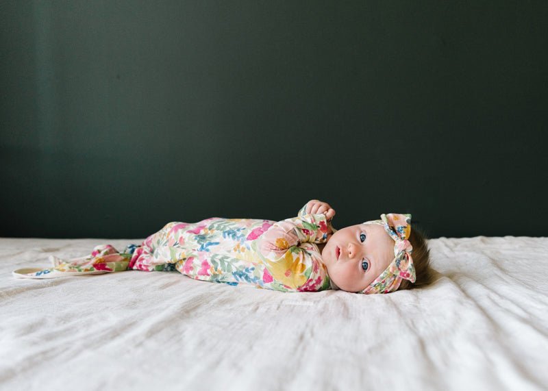 Copper Pearl Newborn Gown - Lark - Baby&More