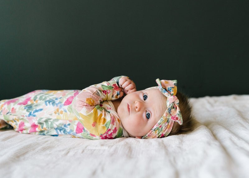 Copper Pearl Newborn Gown - Lark - Baby&More