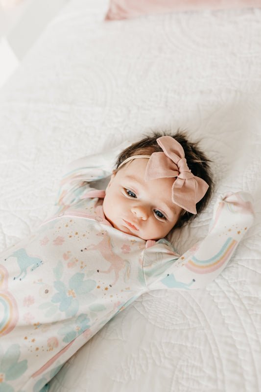 Copper Pearl Newborn Gown - Whimsy - Baby&More