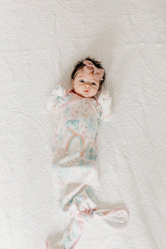 Copper Pearl Newborn Gown - Whimsy - Baby&More