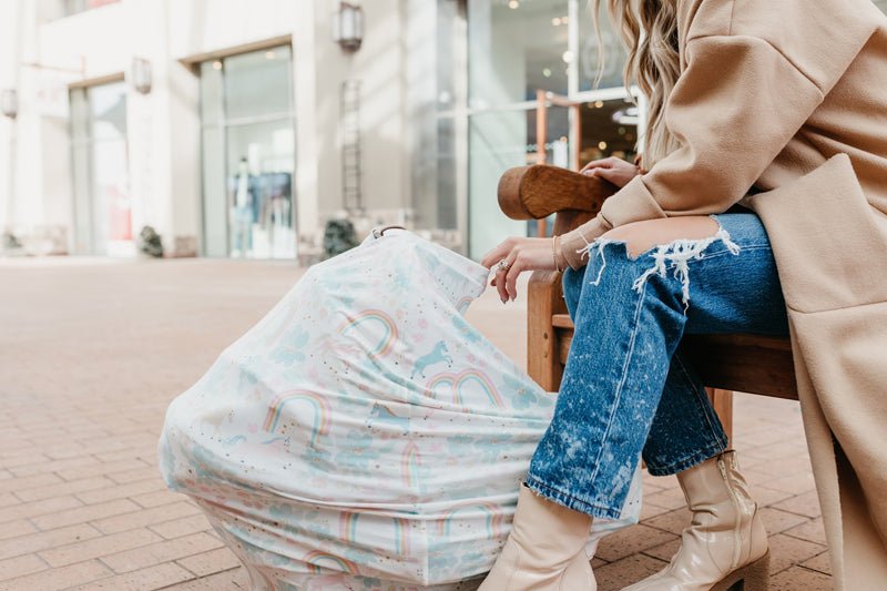 Copper Pearl Nursing & Car Seat Cover - Whimsy - Baby&More