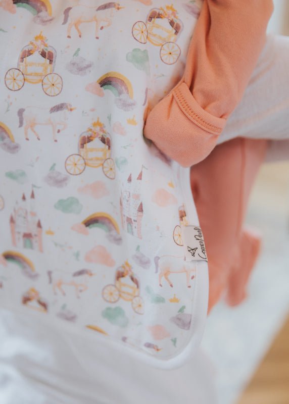 Copper Pearl Premium Burp Cloths - Enchanted - 3 Pack - Baby&More