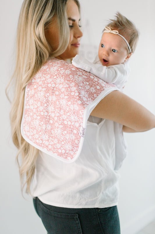 Copper Pearl Premium Burp Cloths - Olive - 3 Pack - Baby&More