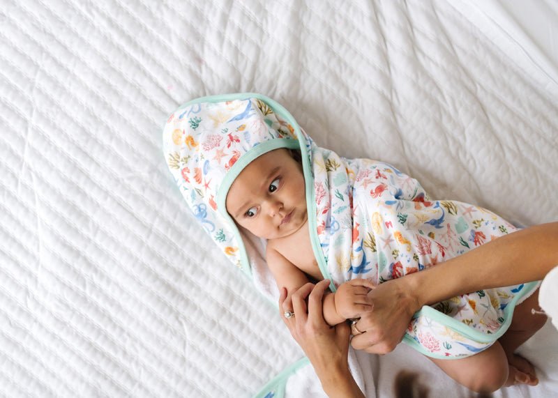 Copper Pearl Premium Knit Hooded Towel - Nautical - Baby&More
