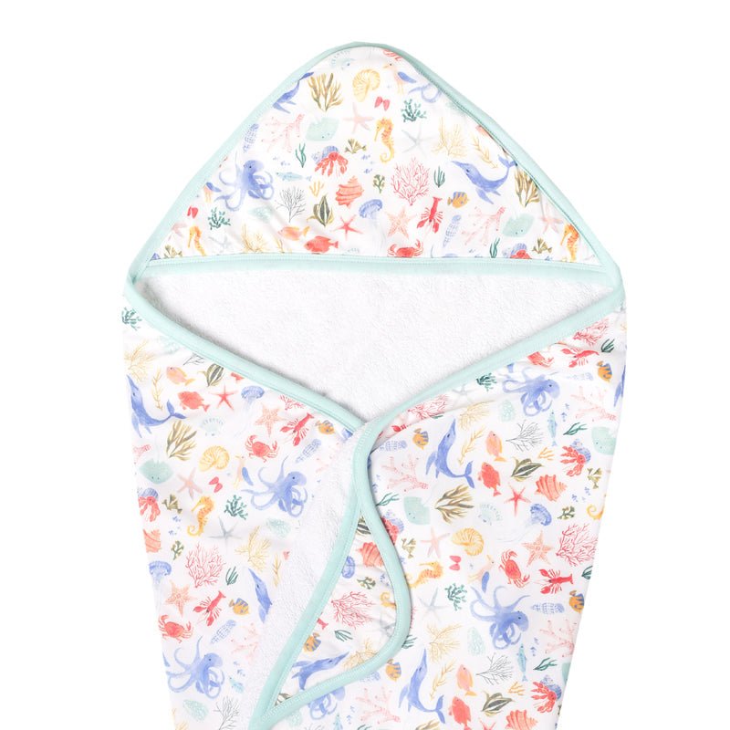 Copper Pearl Premium Knit Hooded Towel - Nautical - Baby&More