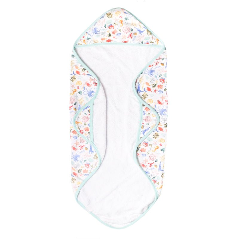 Copper Pearl Premium Knit Hooded Towel - Nautical - Baby&More