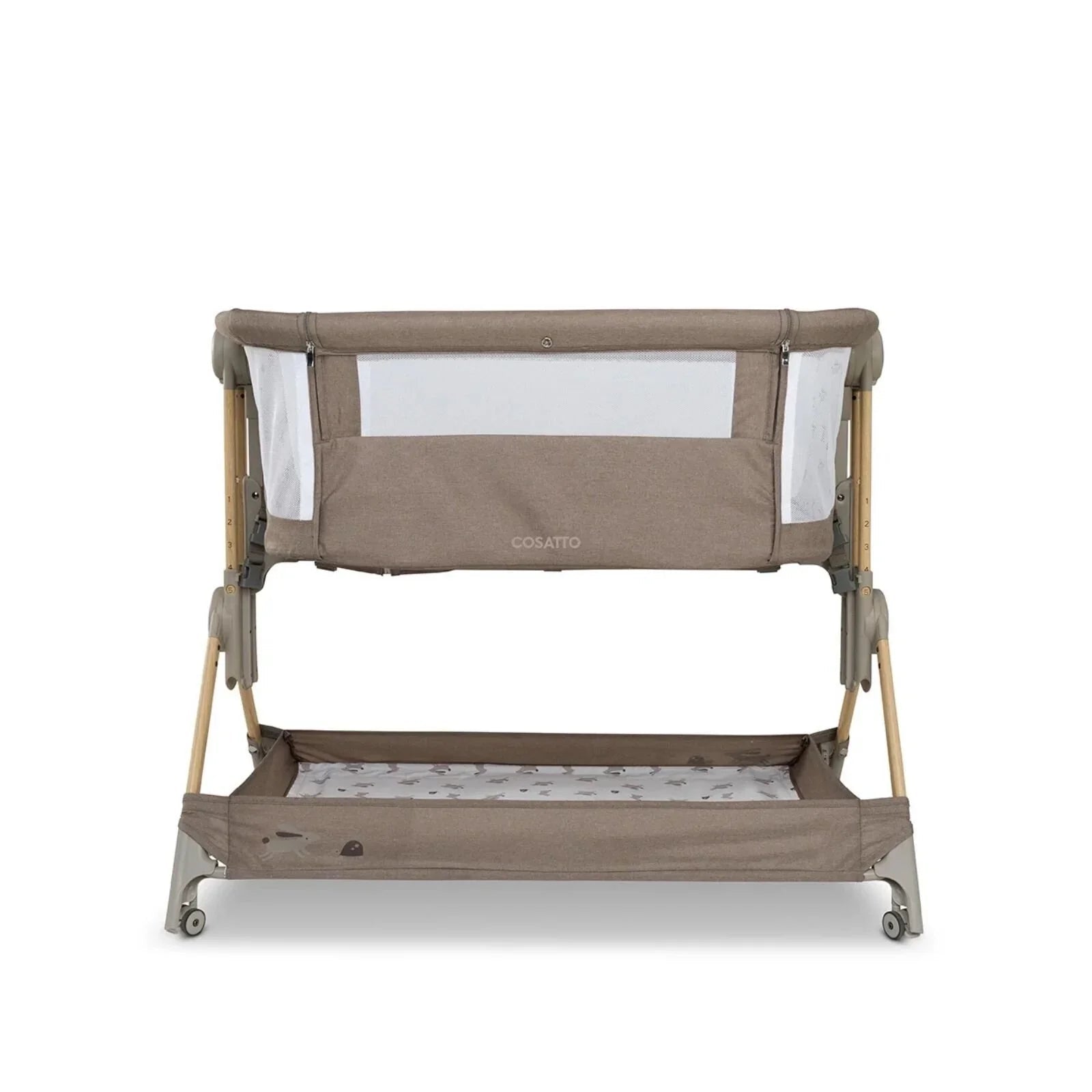 Cosatto Close to Me Folding Bedside Crib - Lollop - Baby&More
