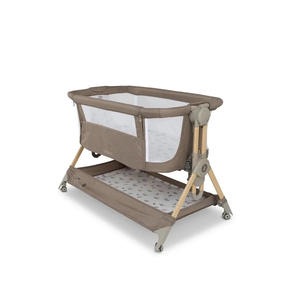 Cosatto Close to Me Folding Bedside Crib - Lollop - Baby&More