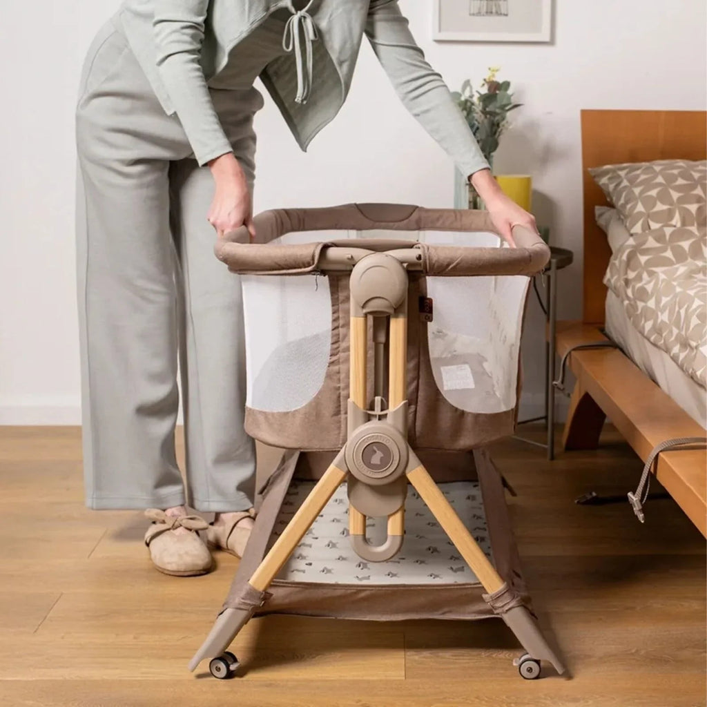 Cosatto Close to Me Folding Bedside Crib - Lollop - Baby&More