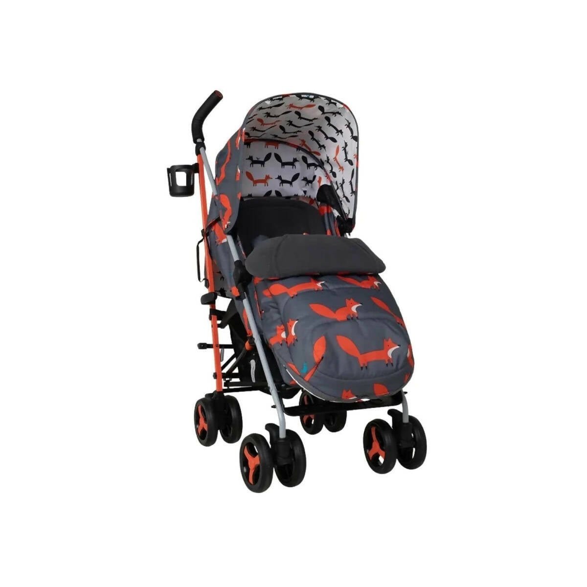Cosatto Supa 3 Stroller - Charcoal Mister Fox - Baby&More