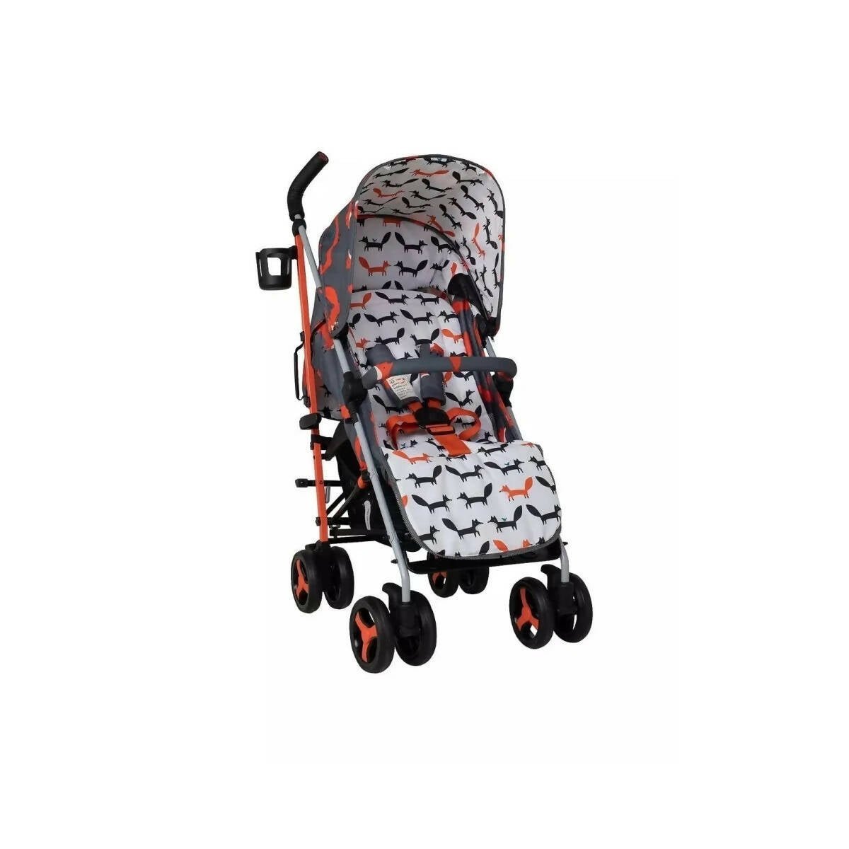 Cosatto Supa 3 Stroller - Charcoal Mister Fox - Baby&More