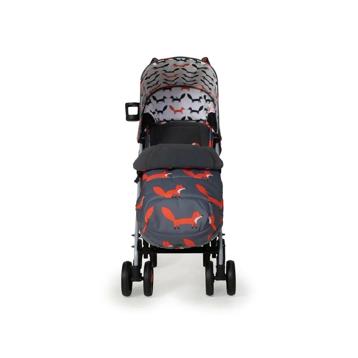 Cosatto Supa 3 Stroller - Charcoal Mister Fox - Baby&More