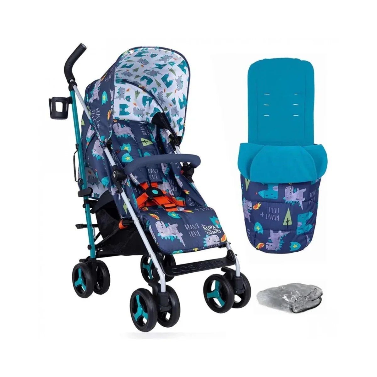 Cosatto Supa 3 Stroller - Dragon Kingdom - Baby&More
