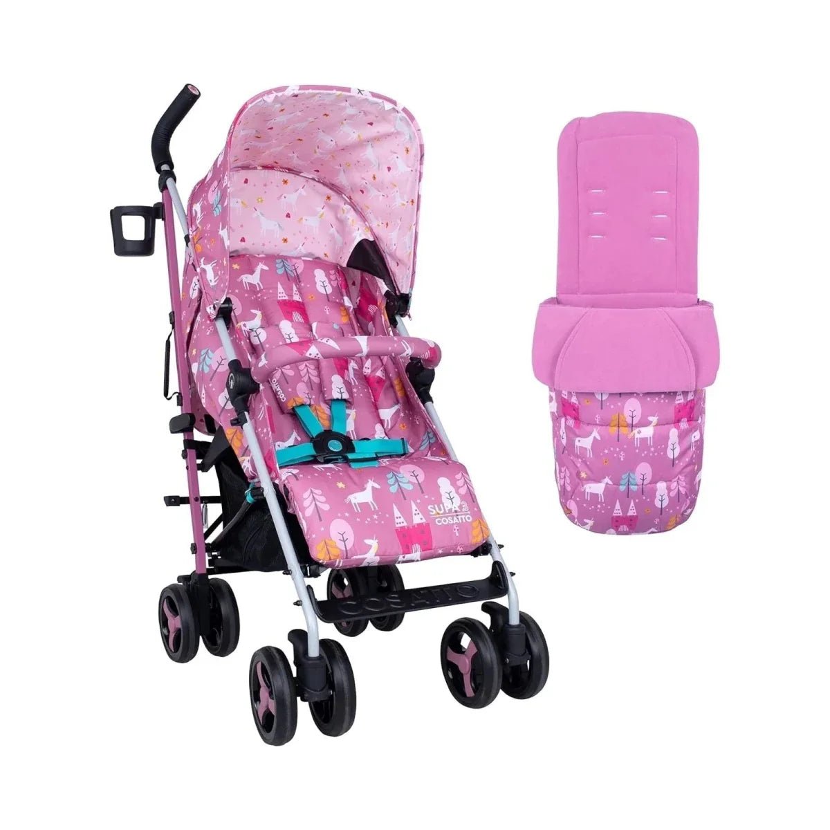 Cosatto Supa 3 Stroller - Dusky Unicorn Land - Baby&More