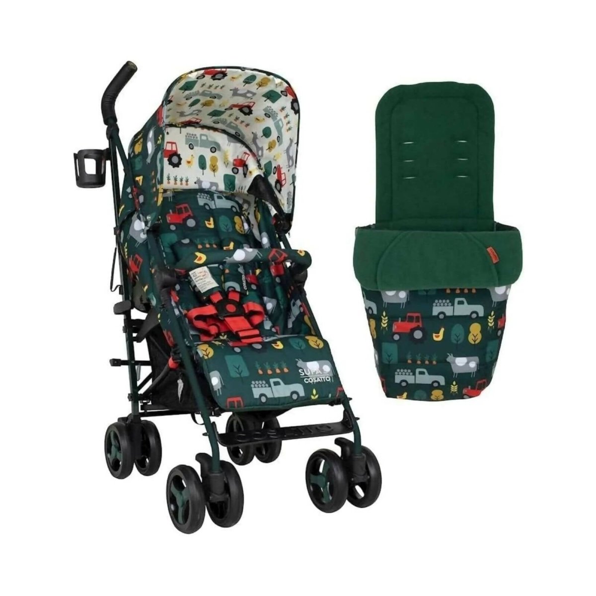 Cosatto Supa 3 Stroller - Old MacDonald - Baby&More