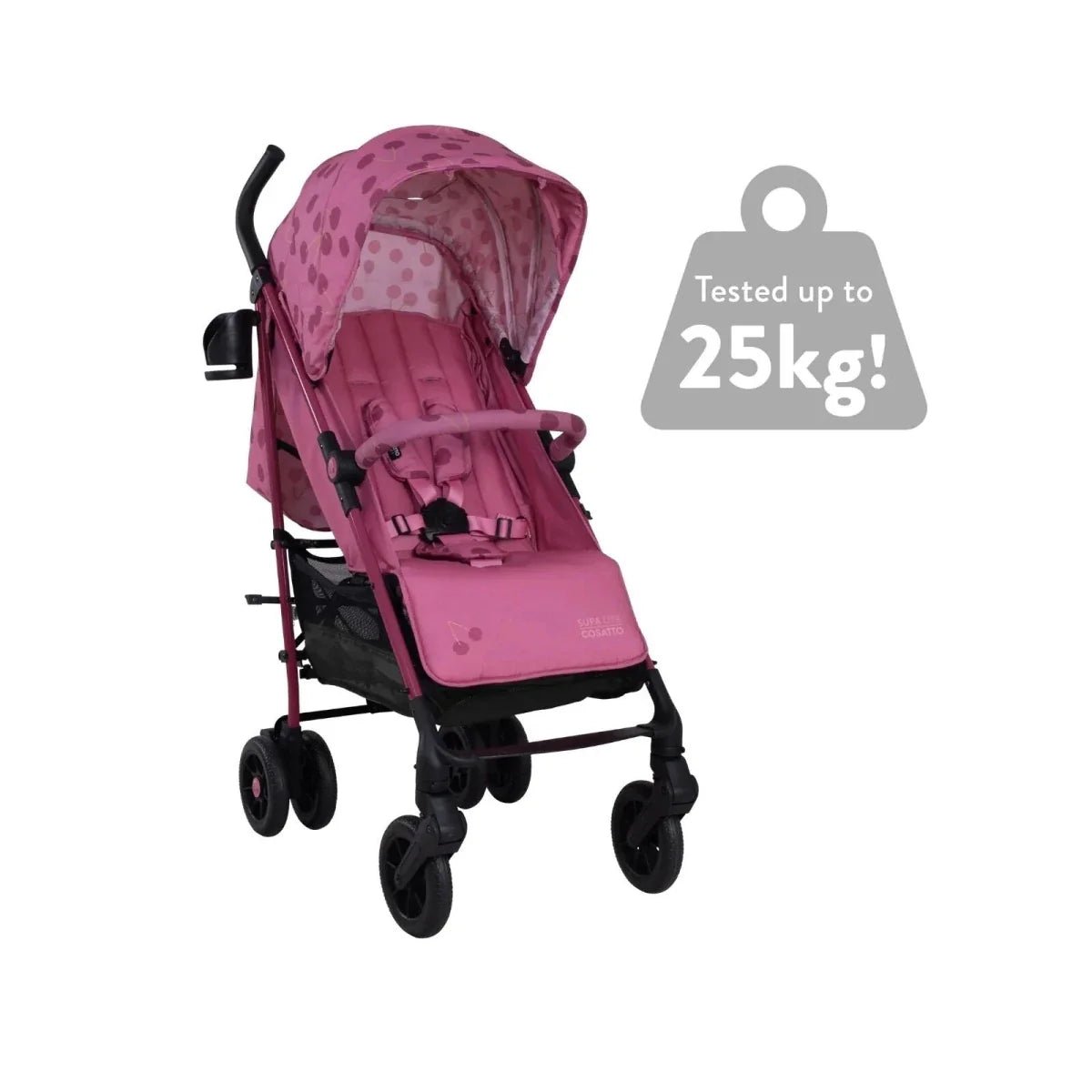 Cosatto Supa Lite Stroller - Cherry Pie - Baby&More