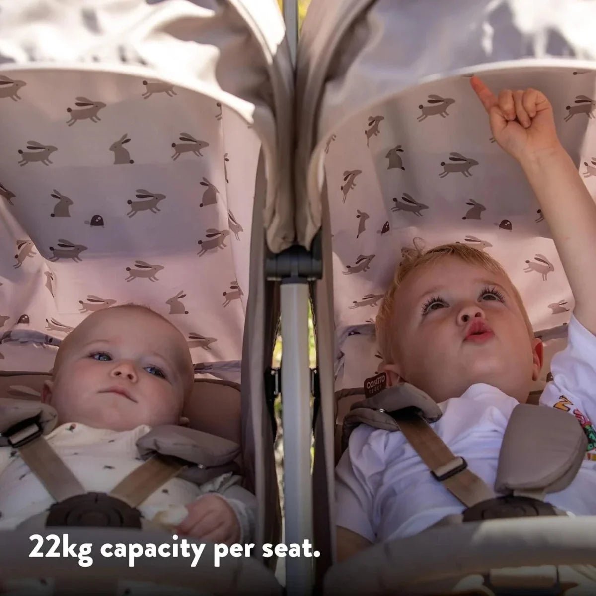 Cosatto Yo! Double Stroller - Lollop - Baby&More