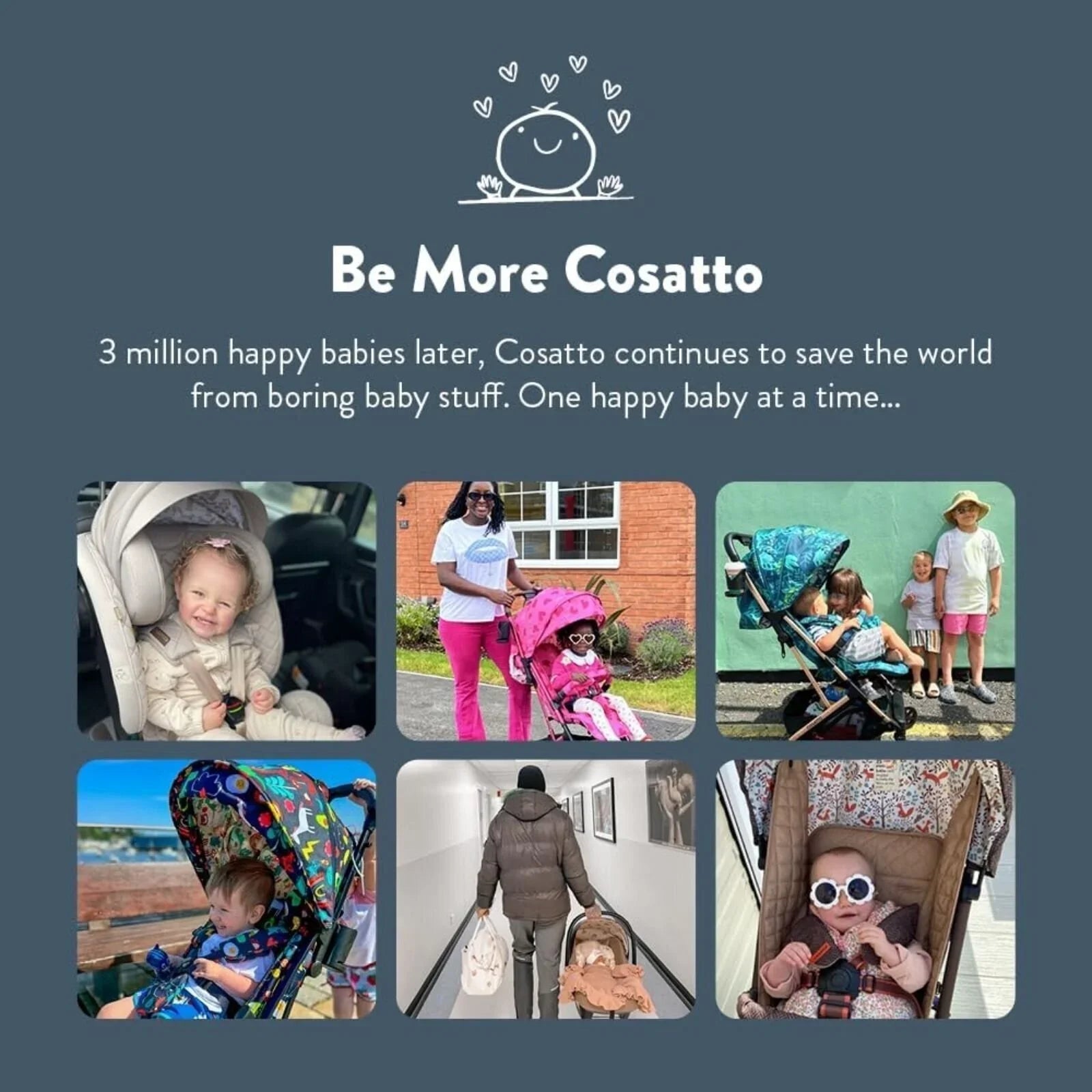 Cosatto Yo! Stroller - Happy Unicorns - Baby&More