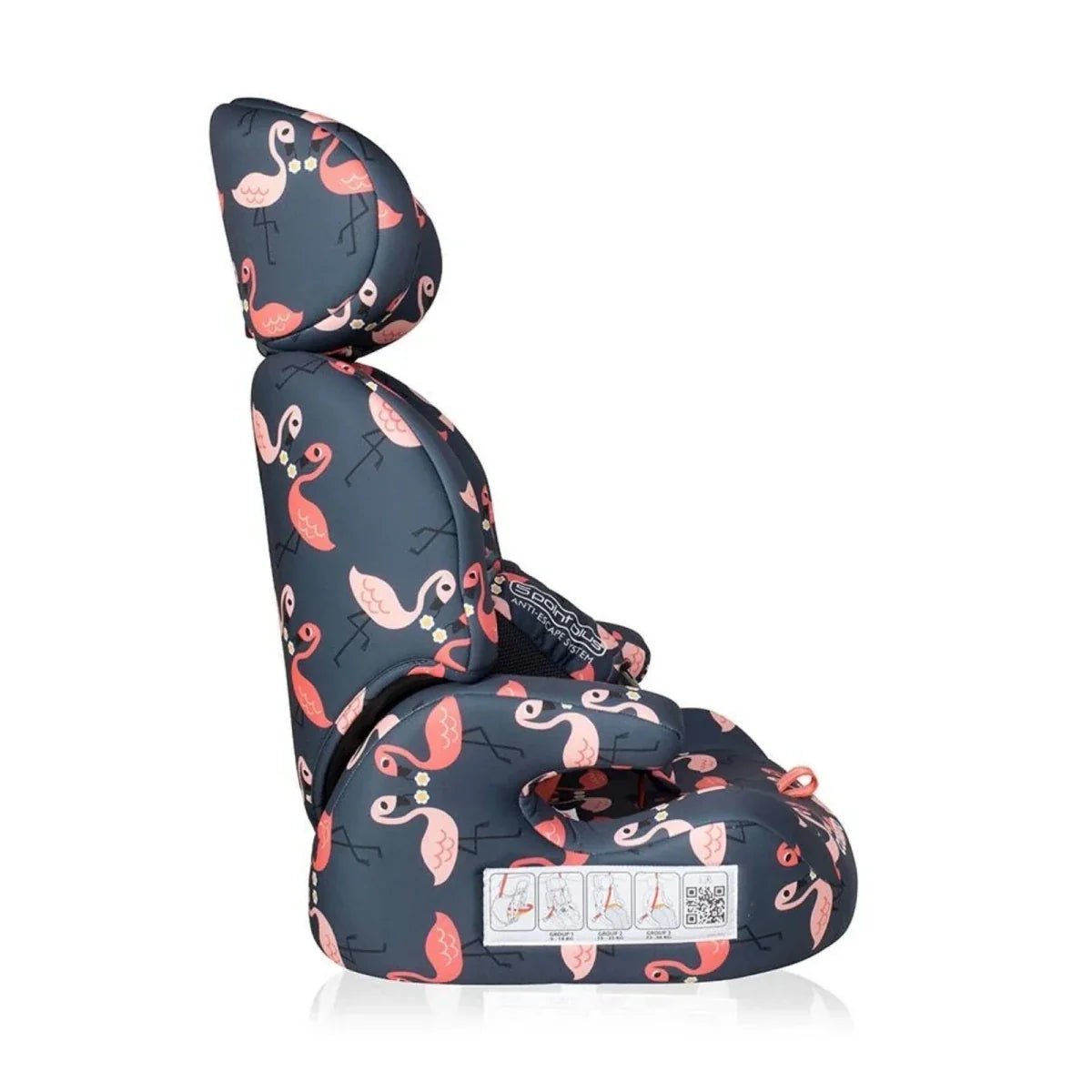 Cosatto Zoomi Group 1/2/3 Car Seat - Pretty Flamingo - Baby&More