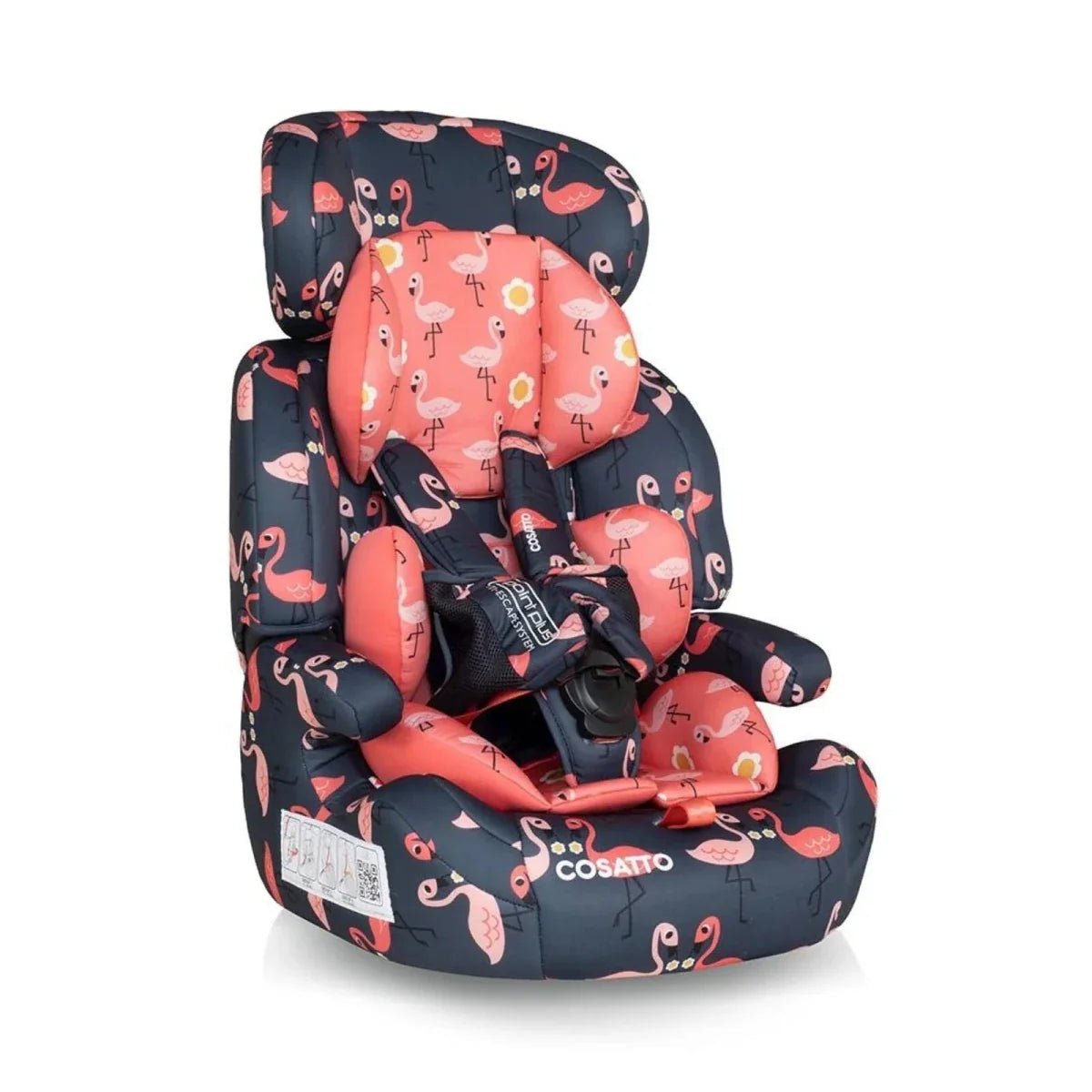 Cosatto Zoomi Group 1/2/3 Car Seat - Pretty Flamingo - Baby&More
