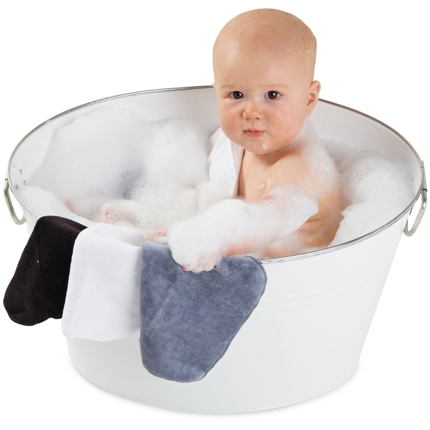 Cotton Facewashers / Reusable Wipes - Pack of Six - Baby&More