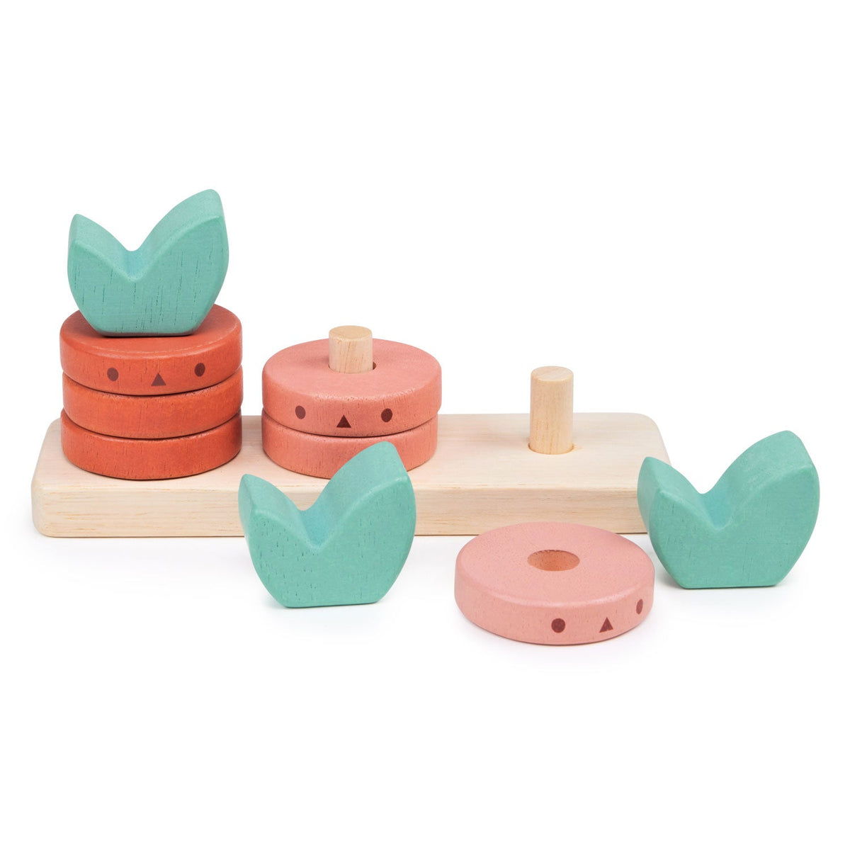 Counting Vegetables Wooden Toy Game - Baby&More