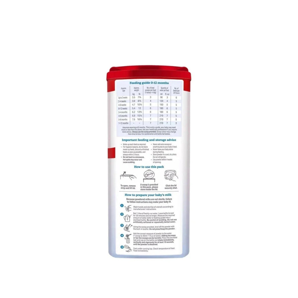 Cow and Gate 1 Hungry Baby Milk Formula - 0-6 months 800g - Baby&More