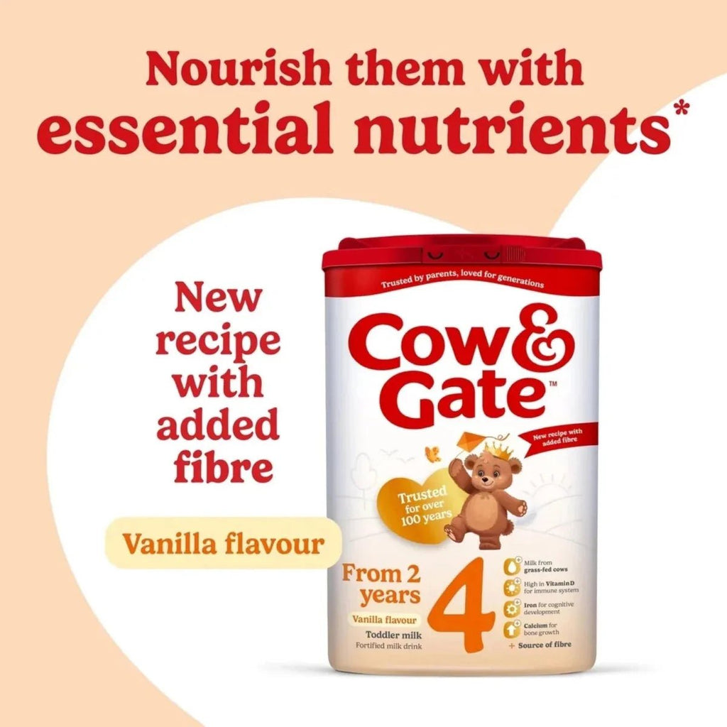 Cow and Gate 4 Toddler Milk Formula - 2+ years 800g - Baby&More