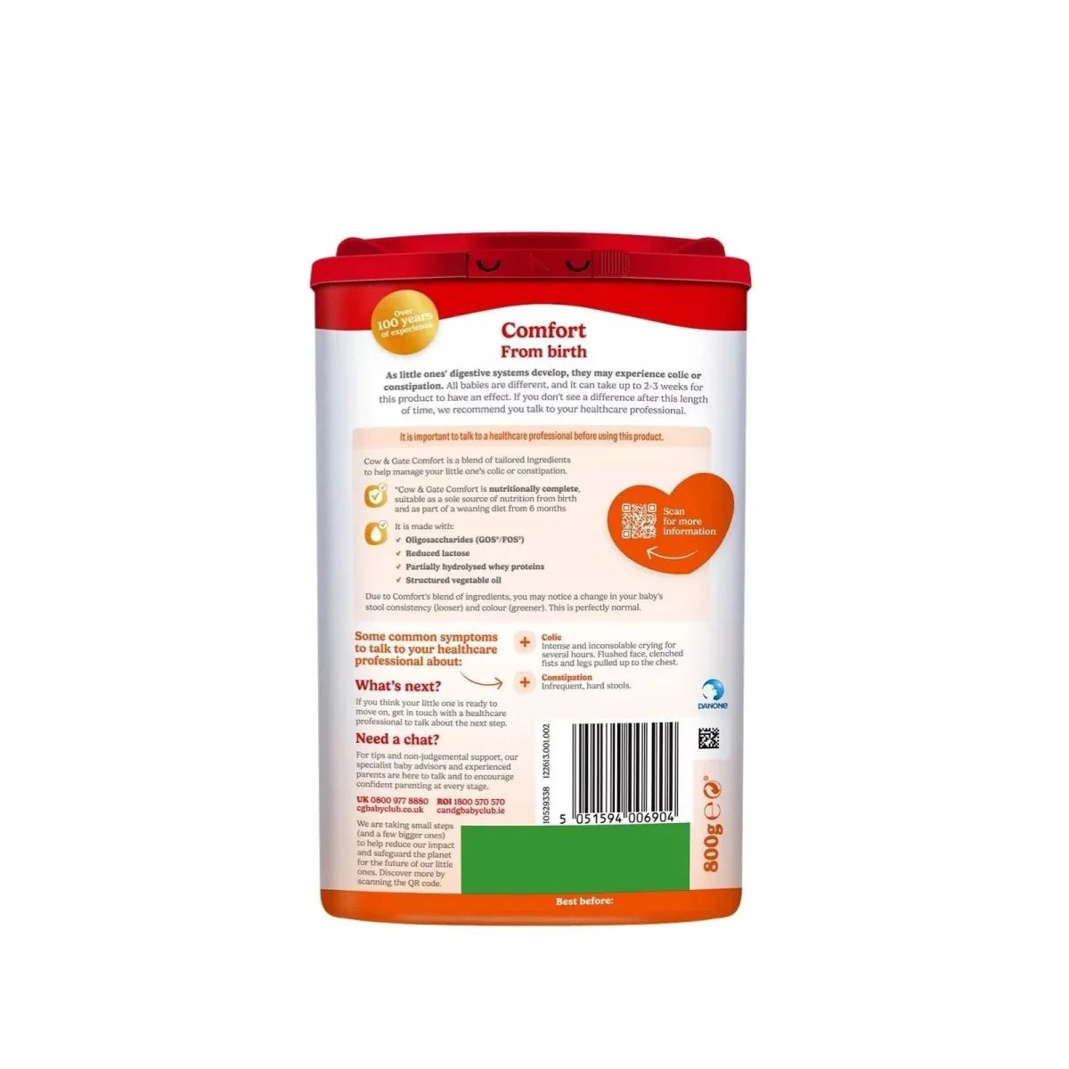 Cow and Gate Comfort Milk Formula - 0-12 months - Baby&More