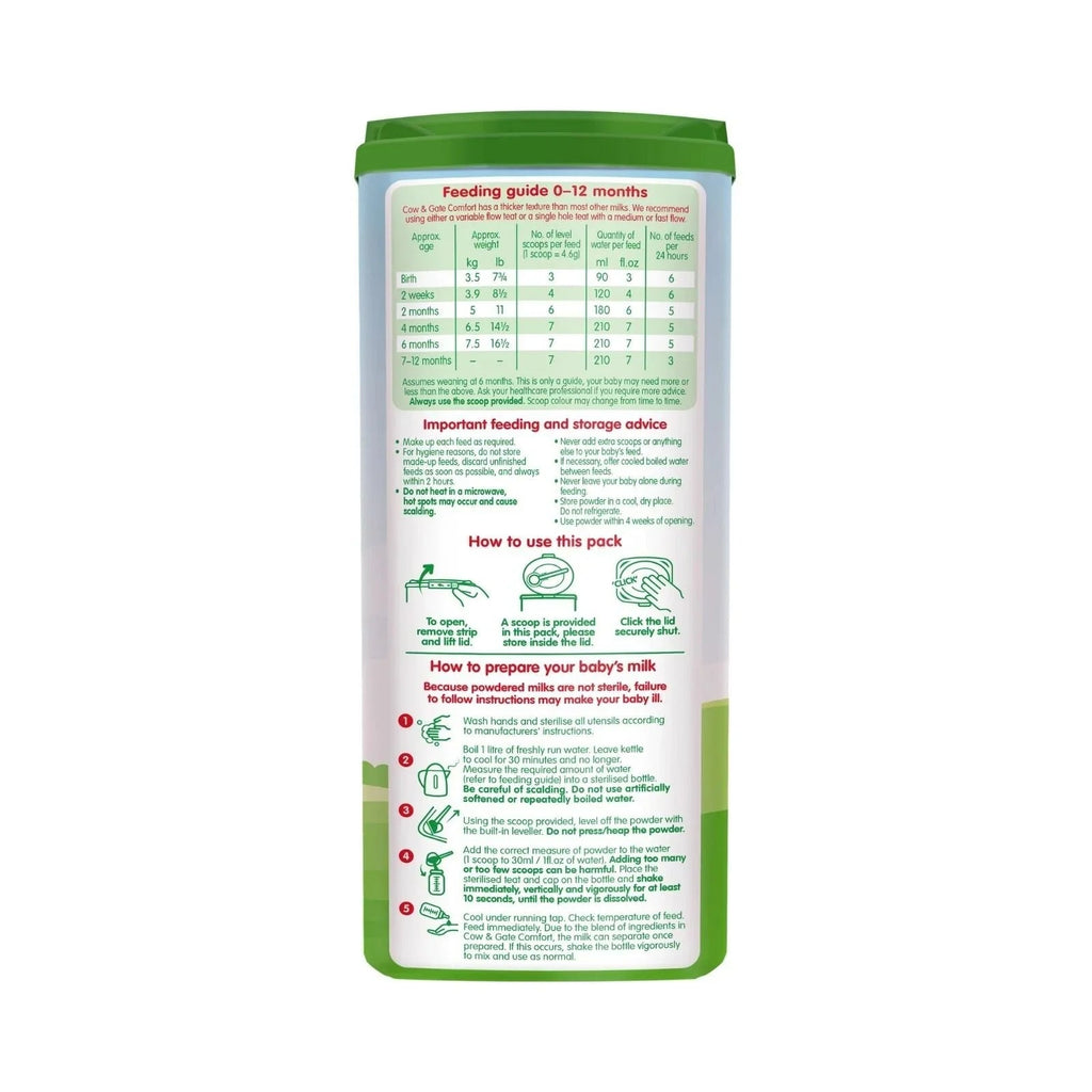 Cow and Gate Comfort Milk Formula - 0 - 12 months - Baby&More