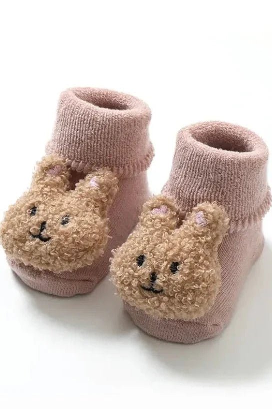 Cozy Crew Club - Boucle Teddy Slipper Socks For Little Feet - Baby&More